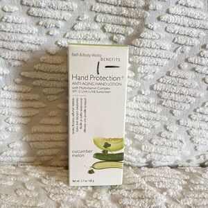 NIB‎ Bath & Body Works Cucumber Melon Anti-Aging Hand Protection + Lotion SPF 15